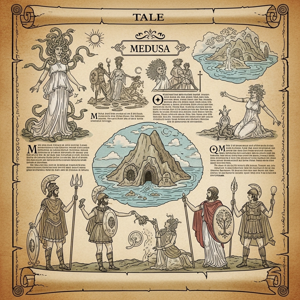 The Tale of Medusa - Ancient Etymology Map